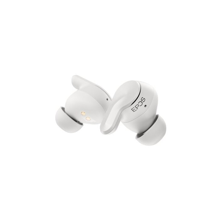 Epos- Oreillettes Bluetooth Adapt E1 Blanc Teams & Apple