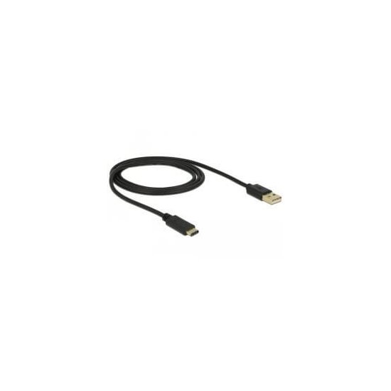 Delock- Câble USB Type C 2.0 Mâle / A Mâle 1m