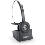 Snom- Casque DECT monaural A190 avec support de charge