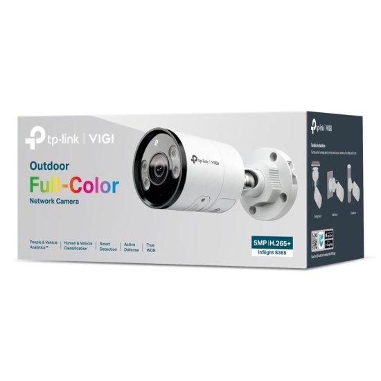 Tp-link Caméra VIGI bullet 5MP audio slot µSD