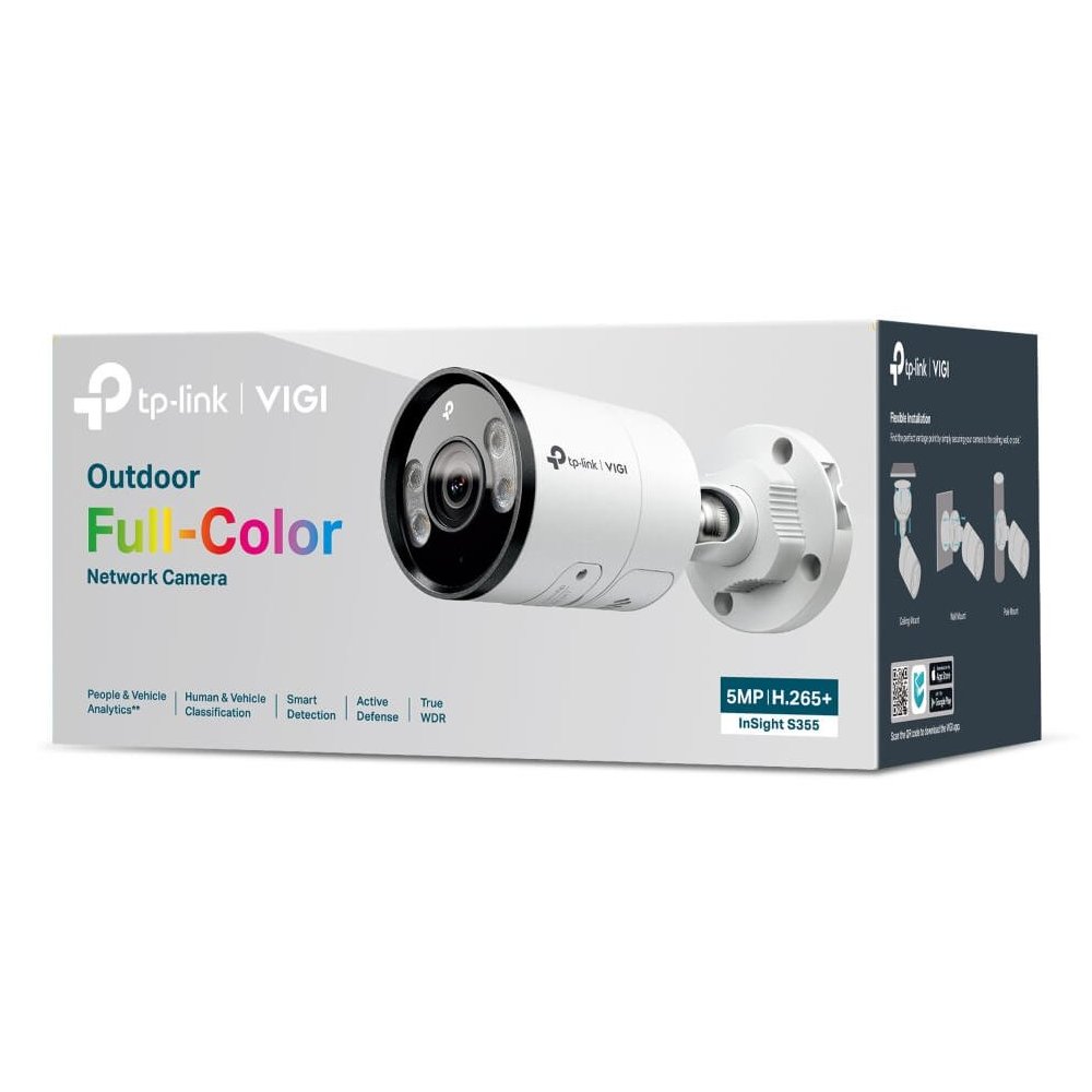 Tp-link Caméra VIGI bullet 5MP audio slot µSD
