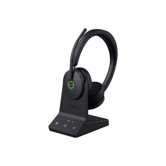Yealink- Casque DECT binaural WH68 UC& Teams version NFR