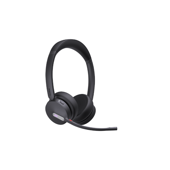 Yealink- Casque DECT binaural WH64 Workstation tactile