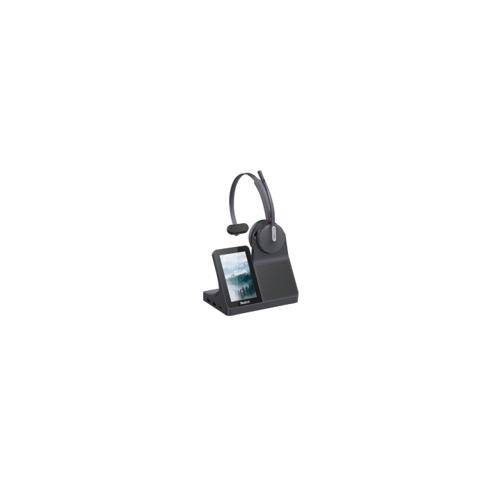 Yealink- Casque DECT monaural WH64 Workstation tactile