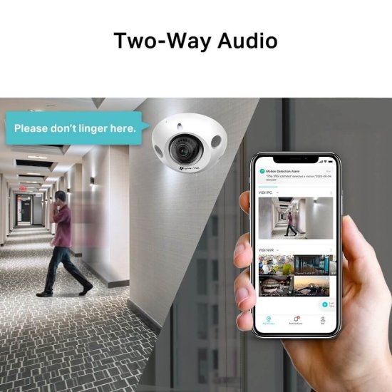 Tp-link Caméra réseau Vigi C230i mini-dôme IR 3MP 2,8mm