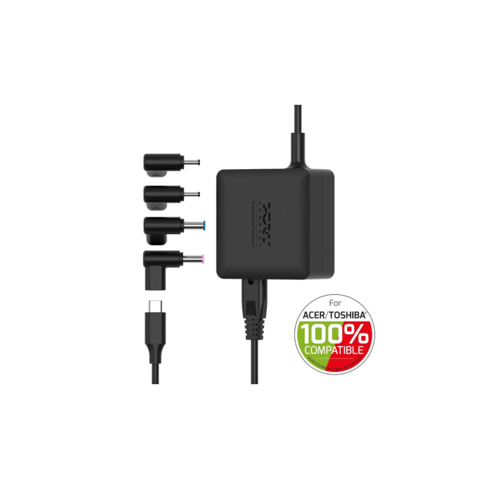 Port Designs- Alim notebook Acer/Toshiba 65W GaN2 USB + Plug