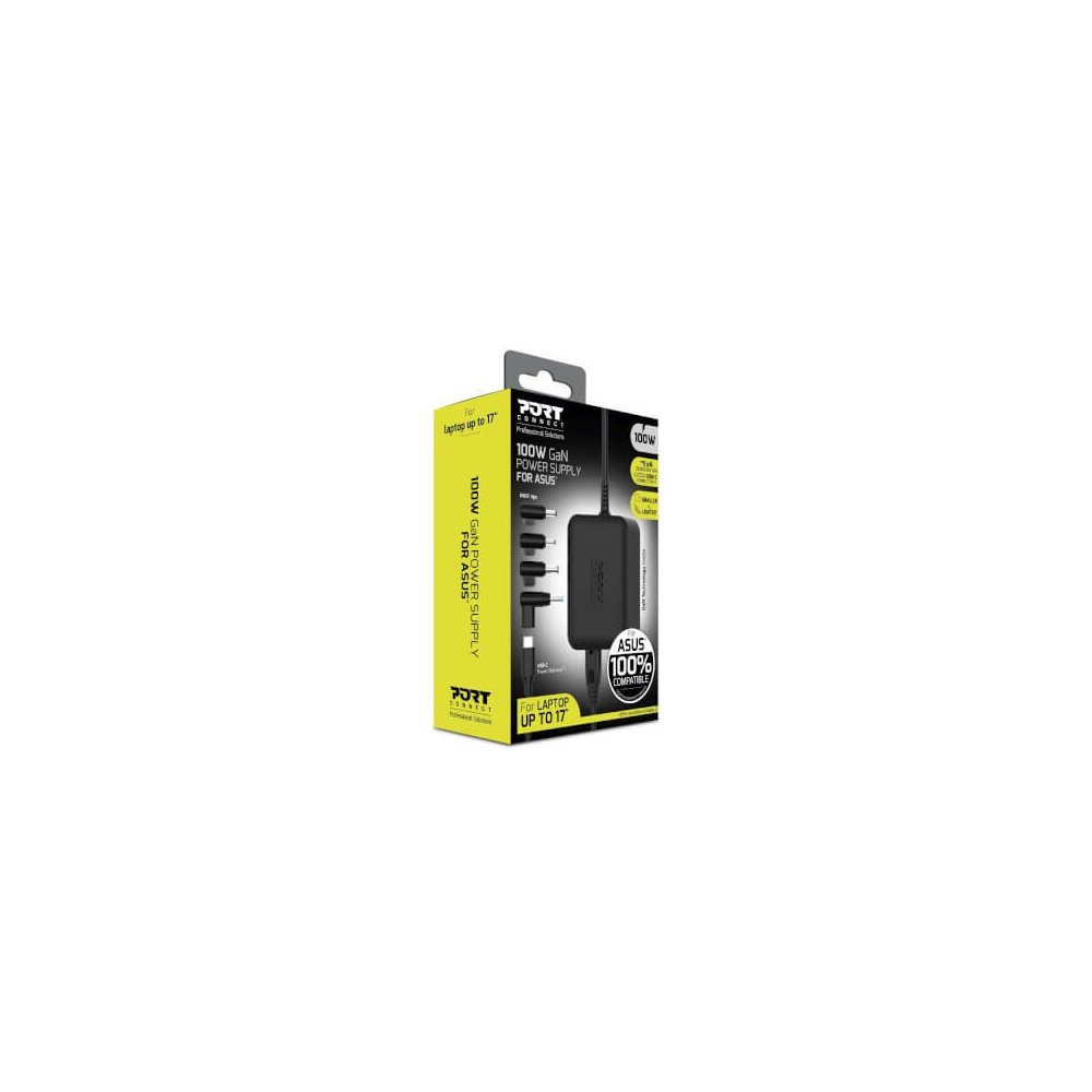 Port designs- Alim notebook Asus 100W GaN2 USB + Plug