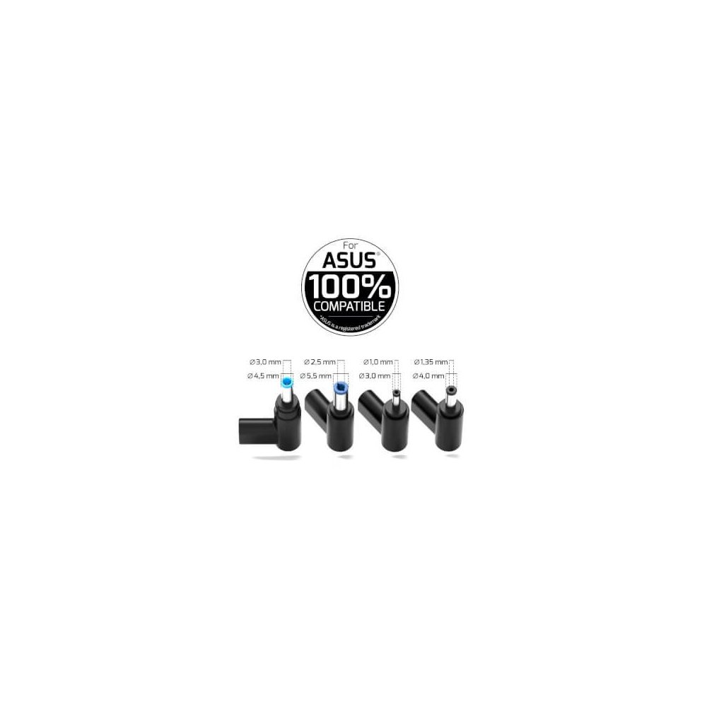 Port Designs- Alim notebook Asus 65W GaN2 USB + Plug