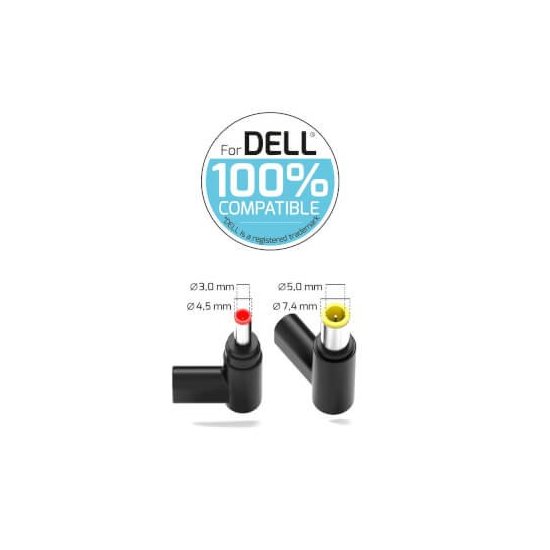 Port Designs- Alim notebook Dell 100W GaN2 USB + Plug