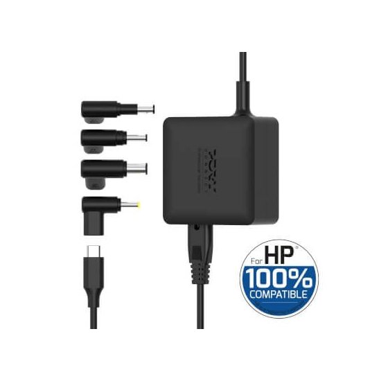 Port Designs- Alim notebook HP 65W GaN2 USB + Plug