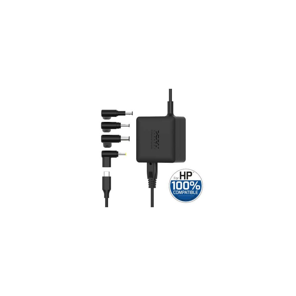 Port Designs- Alim notebook HP 65W GaN2 USB + Plug