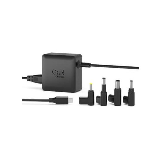 Port Designs- Alim notebook HP 65W GaN2 USB + Plug