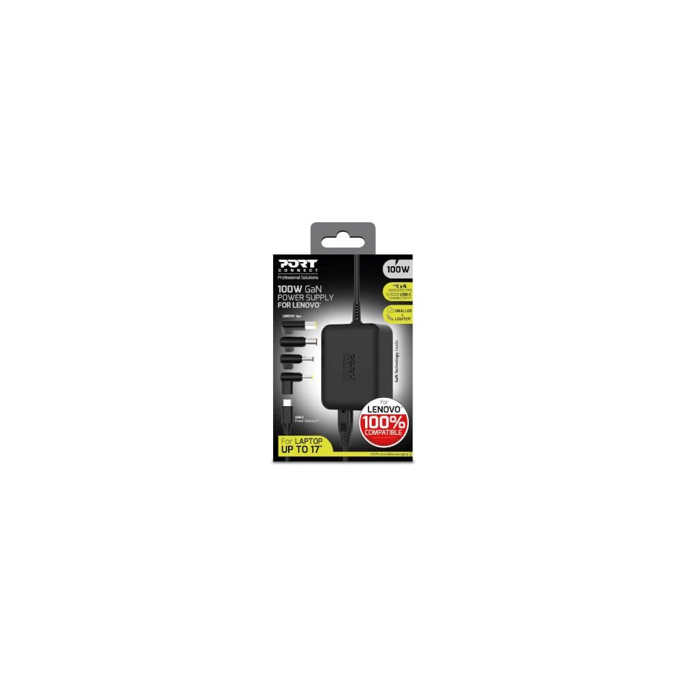 Port Designs- Alim notebook Lenovo 100W GaN2 USB + Plug
