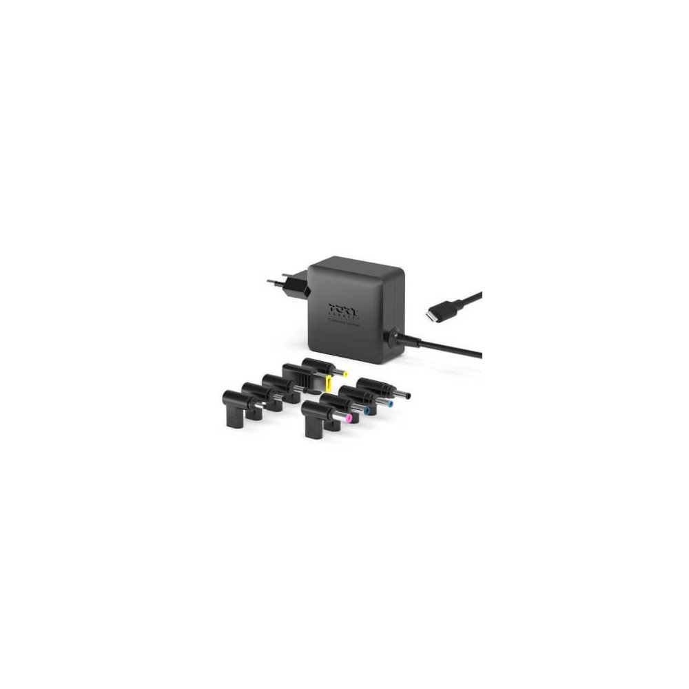 Port Designs- Alim universelle notebook 100W GaN2 USB + Plug