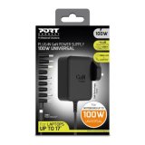 Port Designs- Alim universelle notebook 100W GaN2 USB + Plug