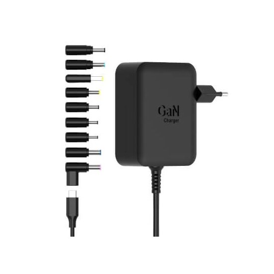 Port Designs- Alim universelle notebook 100W GaN2 USB + Plug