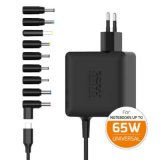Port Designs- Alim universelle notebook 65W GaN2 USB + Plug