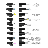 Port Designs- Alim universelle notebook 65W GaN2 USB + Plug