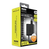 Port Designs- Alim universelle notebook 65W GaN2 USB + Plug