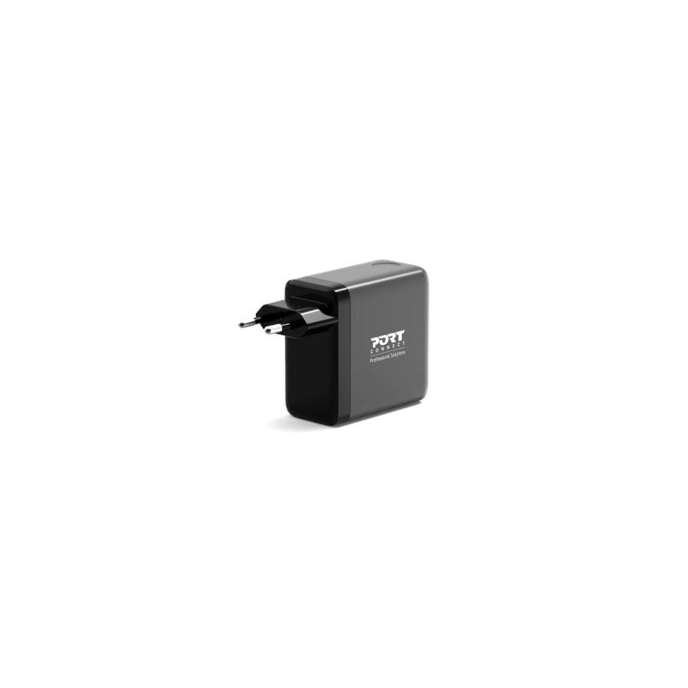 Port Designs- Alim USB A&C GaN2 PD3.1 140W LCD comp. MacBook PRO
