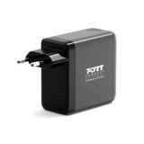 Port Designs- Alim USB A&C GaN2 PD3.1 140W LCD comp. MacBook PRO