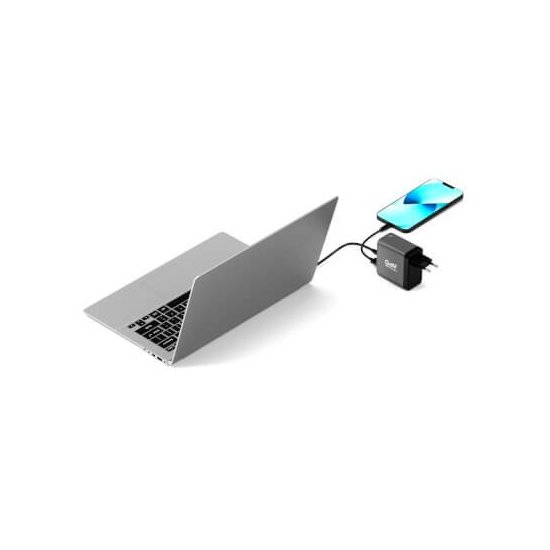Port Designs- Alim USB A&C GaN2 PD3.1 140W LCD comp. MacBook PRO