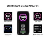 Port Designs- Alim USB A&C GaN2 PD3.1 140W LCD comp. MacBook PRO