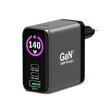 Port Designs- Alim USB A&C GaN2 PD3.1 140W LCD comp. MacBook PRO