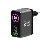 Port Designs- Alim USB A&C GaN2 PD3.1 70W LCD comp. MacBook PRO