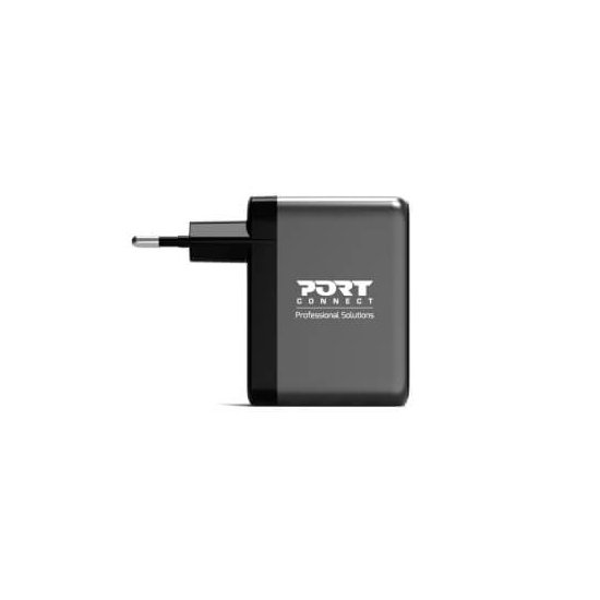 Port Designs- Alim USB A&C GaN2 PD3.1 70W LCD comp. MacBook PRO