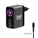 Port Designs- Alim USB A&C GaN2 PD3.1 70W LCD comp. MacBook PRO