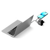 Port Designs- Alim USB A&C GaN2 PD3.1 70W LCD comp. MacBook PRO