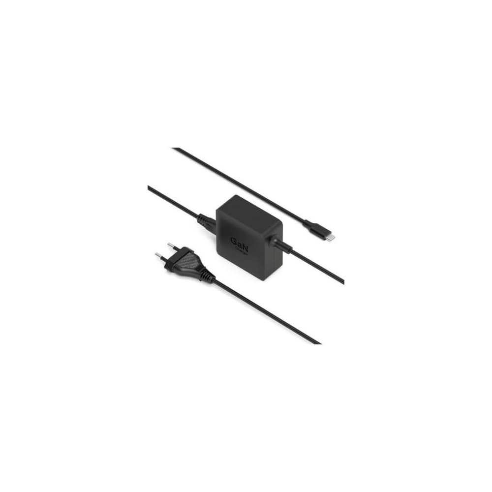 Port Designs- Alim USB Type-C GaN 65W câble secteur