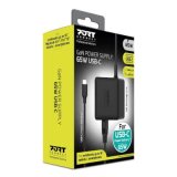 Port Designs- Alim USB Type-C GaN 65W câble secteur