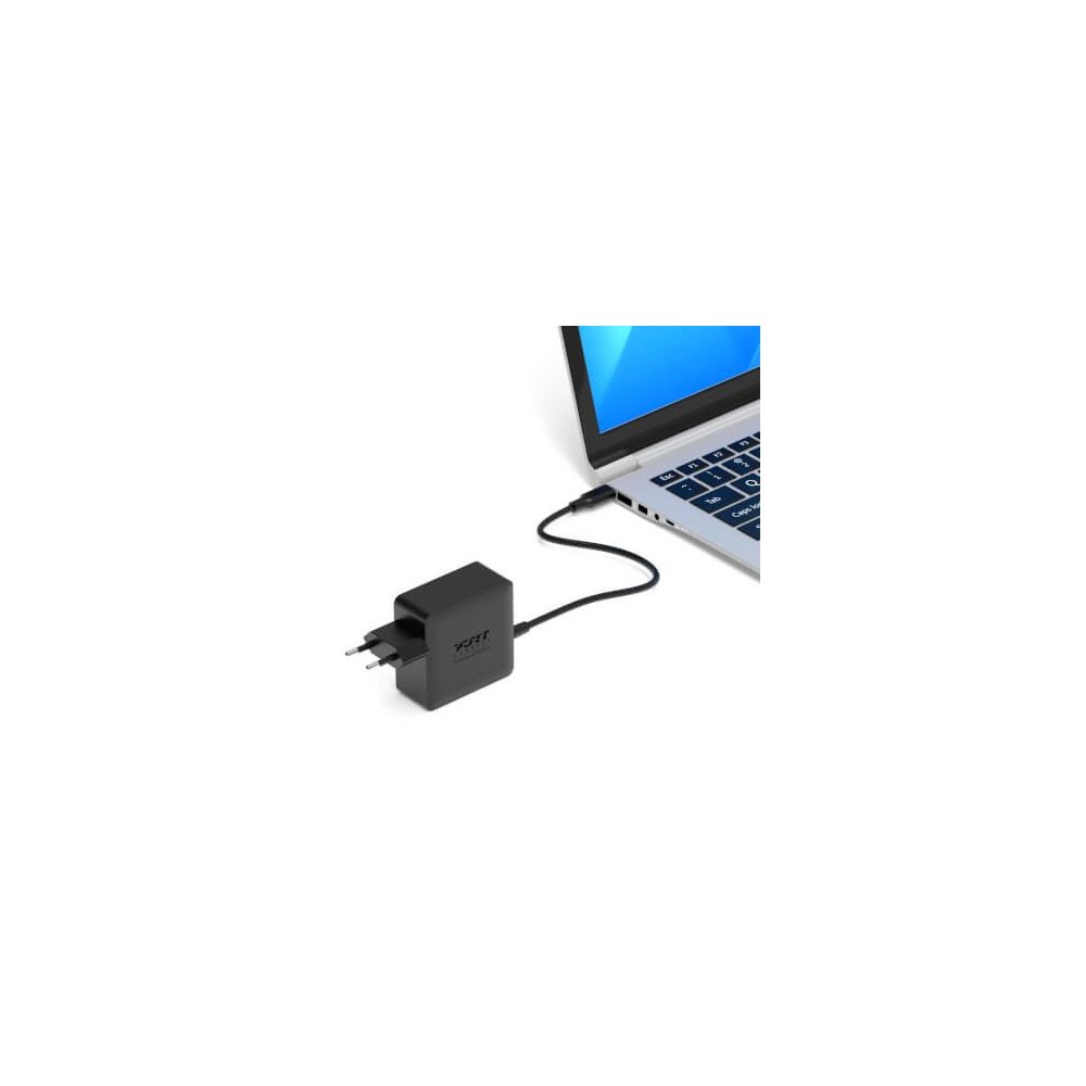 Port Designs- Alim USB Type-C GaN 65W wall plug