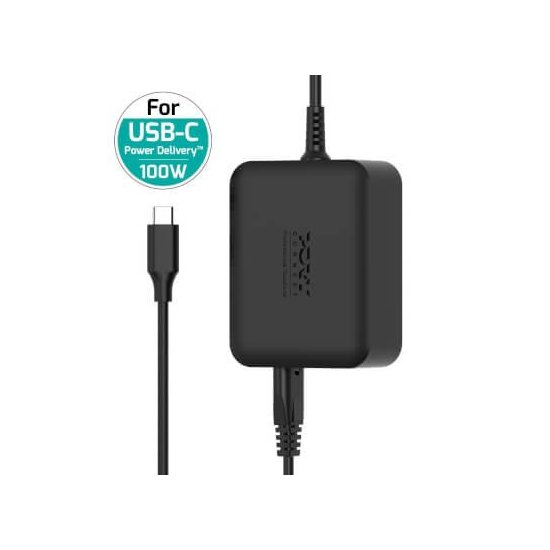 Port Designs- Alim USB Type-C GaN2 100W câble secteur