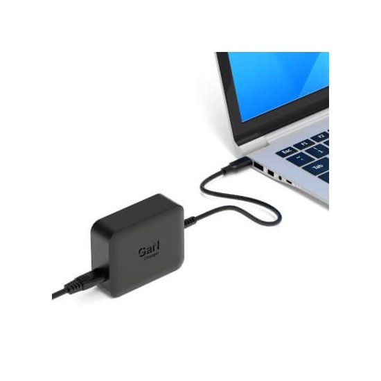 Port Designs- Alim USB Type-C GaN2 100W câble secteur