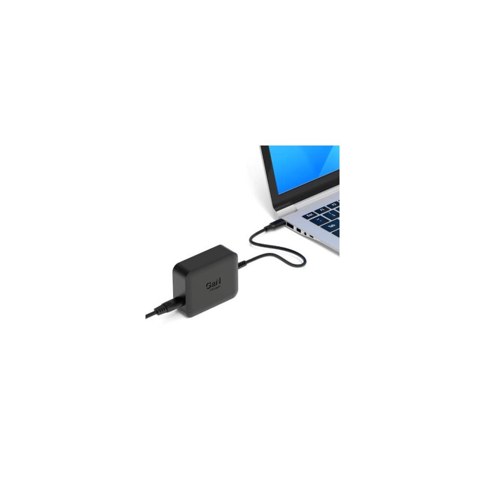 Port Designs- Alim USB Type-C GaN2 100W câble secteur