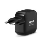 Port Designs- Alimentation USB A&C GaN2 3 ports PD 65W câble 2m