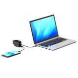 Port designs- Alimentation USB A&C GaN2 PD 65W avec câble 2m