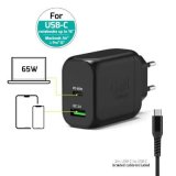 Port designs- Alimentation USB A&C GaN2 PD 65W avec câble 2m