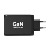 Port Designs- Alim USB GaN 1 USB A + 3 USB C 130W câble 2m