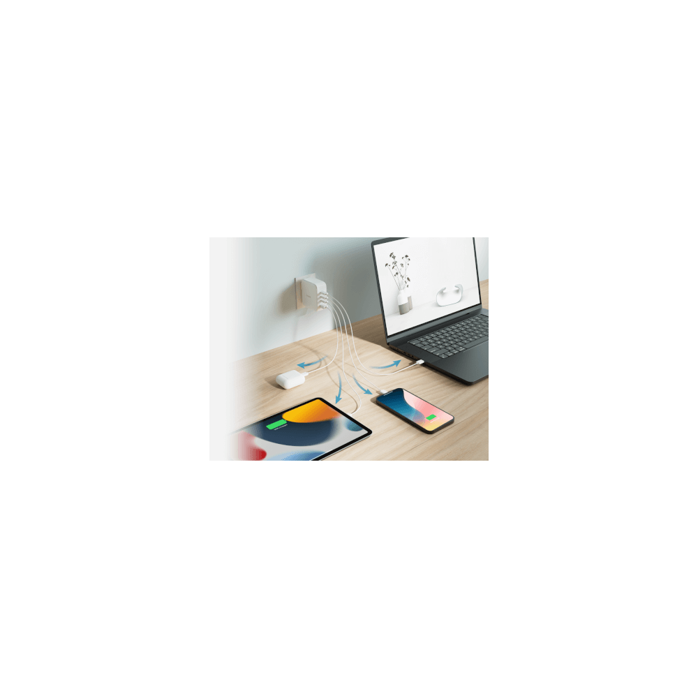 D-link Chargeur GaN 140W - 3 ports USB-C - 1 port USB-A