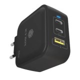 Icy Box- Alimentation USB GaN 2x USB-C 1x USB-A 65W