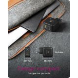 Icy Box- Alimentation USB GaN 2x USB-C 1x USB-A 65W