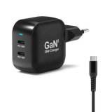 Port Designs- Alim USB Type-C x2 PD 35W GaN2 wall plug + câble
