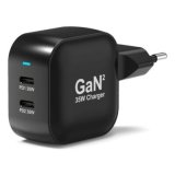 Port Designs- Alim USB Type-C x2 PD 35W GaN2 wall plug + câble