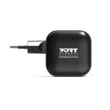 Port Designs- Alim USB Type-C x2 PD 35W GaN2 wall plug + câble