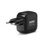 Port Designs- Alim USB Type-C x2 PD 35W GaN2 wall plug + câble