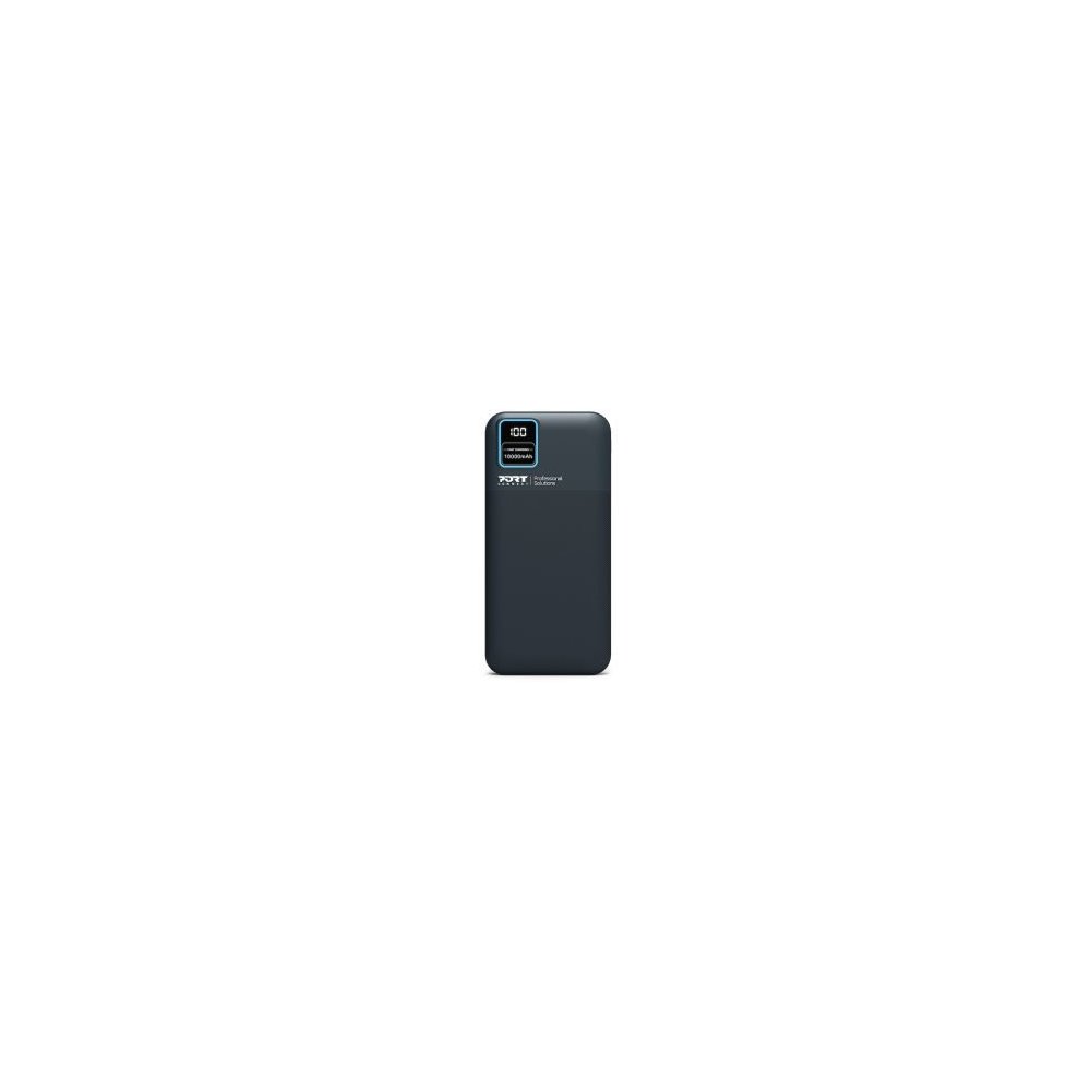 Port Designs- Powerbank 10,000mAh écran LCD 2 USB A & 1 USB C